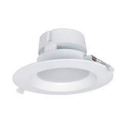 9W Round 5-6 Inch LED Downlight, Direct Wire, Dimmable, 3000K