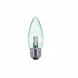 1.4W LED  Candelabra Base Bulb, Clear