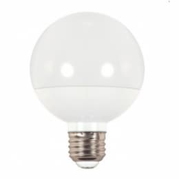 6W G25 LED Globe Bulb, Dimmable, 2700K