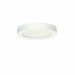 13.5W 7-in LED Blink Round Flush Mount, 277V, 3000K, White