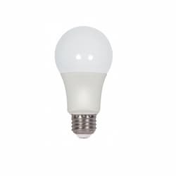 9W LED A19 Bulb, 60W Inc. Retrofit, Dim, E26, 800 lm, 2700K