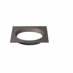 Freedom Square 4" Downlight Trim Option, Bronze