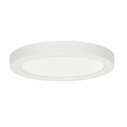 18.5W 9-in LED Blink Round Flush Mount, 90CRI, 120V, 3000K, White