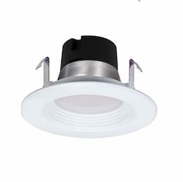 9.5W 4" LED Recessed Retrofit Downlight, Dimmable, 3000K