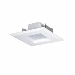 5-in/6-in 16W LED Square Downlight, 1000 lm, 2700K, 120V, Frosted