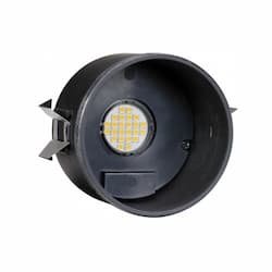 16W 4-in LED Downlight, Retrofit Fixture, 890 lm, 2700K-2200K, Black