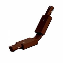 Flexible Connector for Track Lighting, Bronze