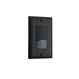 Steinel PIR Occupancy Sensor Wall Switch w/ Dimming, 120/230/27V, Black