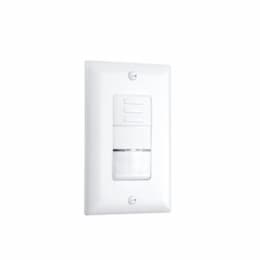 Steinel PIR Vacancy Sensor Wall Switch w/ Dimming, 120/230/277V, White