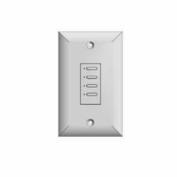 Steinel LV Series Momentary Switch, 1 Button, White