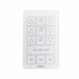 Steinel DCS Multi Switch Wall Switch, 3 Zone, White