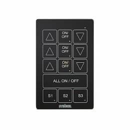 DCS Multi Switch Wall Switch, 3 Zone, Black