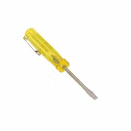 2-in Pocket Screwdriver, .125-in Slotted Tip