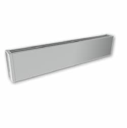 3-ft 450W Mini Aluminum Baseboard Heater, Up To 50 Sq.Ft, 1536 BTU/H, 277V, White