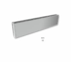 900W 9-ft Mini Architectural Baseboard, 100 Sq Ft, 3071 BTU/H, 240V, White