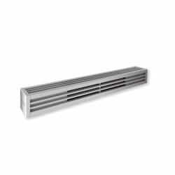 600W Aluminum Mini Baseboard Heaters, 150W/Ft, 208V, Anodized Aluminum