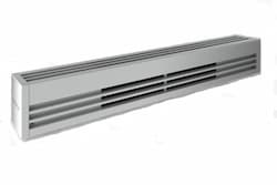 White 480V 1750W Architectural Baseboard Heater