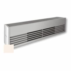 5-ft 2500W High-Density Aluminum Baseboard Heater, 300 Sq.Ft, 8532 BTU/H, 480V, S.White