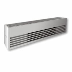 3200W Architectural Baseboard Heater, 400W/Ft, 208V, Anodized Aluminum