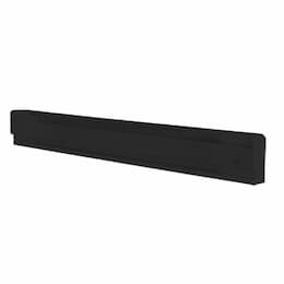 1.5-ft 300W Brava Electric Baseboard, 1024 BTU/H, 208V/240V, Black