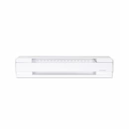Stelpro 4-ft 1000W Brava Electric Baseboard, Up To 125 Sq.Ft, 3413 BTU/H, 240V, S.White