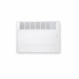 2000W Cabinet Heater w/ Built-in Thermostat, 480V, 6825 BTU/H, White