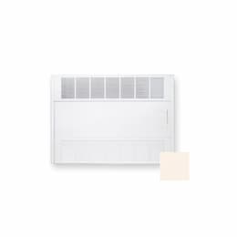 4000W Cabinet Heater w/ Built-in Thermostat, 3 Ph, 480V, Soft White