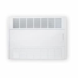 5000W 2-ft ACBH Cabinet Heater w/ 240V Control, 17064 BTU/H, 277V, White