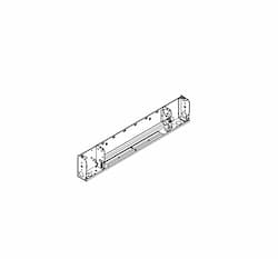 Clean Back for AALUX1 Series Architectural Aluminum Baseboard Heater, Soft White