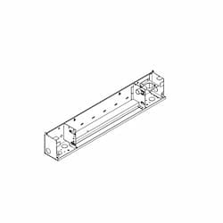 Clean Back for AALUX3 Series Architectural Aluminum Baseboard Heater, Soft White