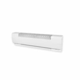 750W Multipurpose Baseboard Heater, High Altitude, 350W/Ft, 480V, White