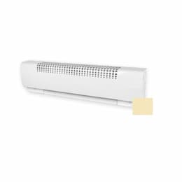 42in 1000W/750W Baseboard Heater, 240V/208V, Soft White