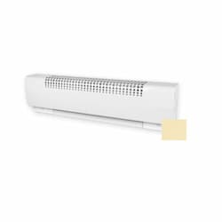 42in 1000W Baseboard Heater, 480V, Soft White