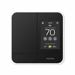 Stelpro 4000W Zigbee Smart Programmable Controller Thermostat, 240V, Black