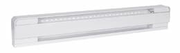 750W Baseboard, 208V, High Altitude, White, 37.63 Inches