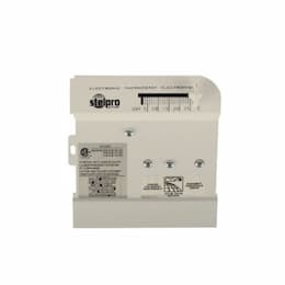 Built-in Thermostat, Double Pole, 120V-600V, White