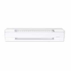 1000W Electric Baseboard Heater, High Altitude, 120V, White