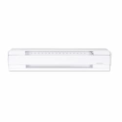 1000W 4-ft Electric Baseboard Heater, 240V, Soft White