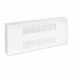 1400W Commercial Baseboard Heater, Medium Density, 480V, Soft White