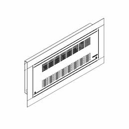 4pc. Trim Frame for CBF Commercial Baseboard Heaters, White