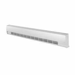 600W 4-ft Aluminum Draft Barrier Baseboard Heater, 150W/Ft, 2048 BTU/H, 277V, Off White