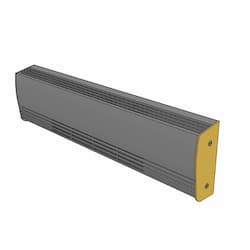 5.88in Outside Corner for DBI Aluminum Draft Barrier, Anodized Aluminum