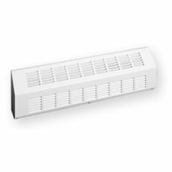 1600W 8-ft Sloped Architectural Baseboard Heater, 200W/Ft, 5460 BTU/H, 277, Off White