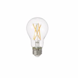 11W LED A19 Bulb, E26, 1100 lm, 120V, 2700K, Clear