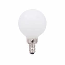 LEDVANCE Sylvania 4.5W LED G16.5 Bulb, Dimmable, E12, 350 lm, 120V, 2700K, Frosted