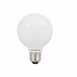3.5W ECO LED G25 Bulb, E26, 325 lm, 120V-277V, 2700K, Frosted