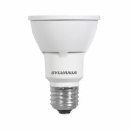 7W LED PAR20 Bulb, Dimmable, Standard, E26, 550 lm, 120V, 3000K