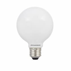 8W TruWave LED G25 Bulb, Dimmable, E26, 800 lm, 120V, 2700K, Clear