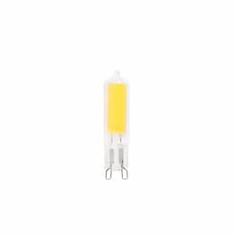 3.5W LED T6 Bulb, Dimmable, G9 Bipin, 350 lm, 120V, 3000K, Clear