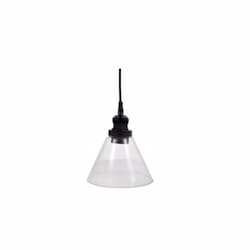 Manchester Series Pendant Light w/ 120-in Cord, Black